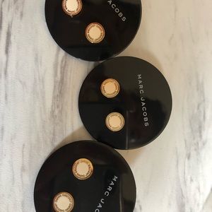 Marc Jacobs Enamel Logo Disc Stud Earrings